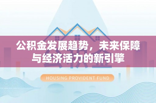 万华公积金发展趋势，未来保障与经济活力的新引擎